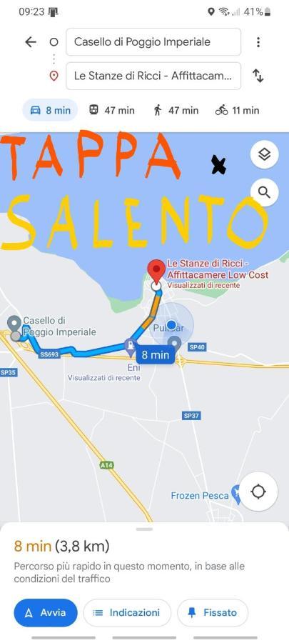 Le Stanze Di Ricci - Affittacamere Low Cost Lesina Eksteriør billede